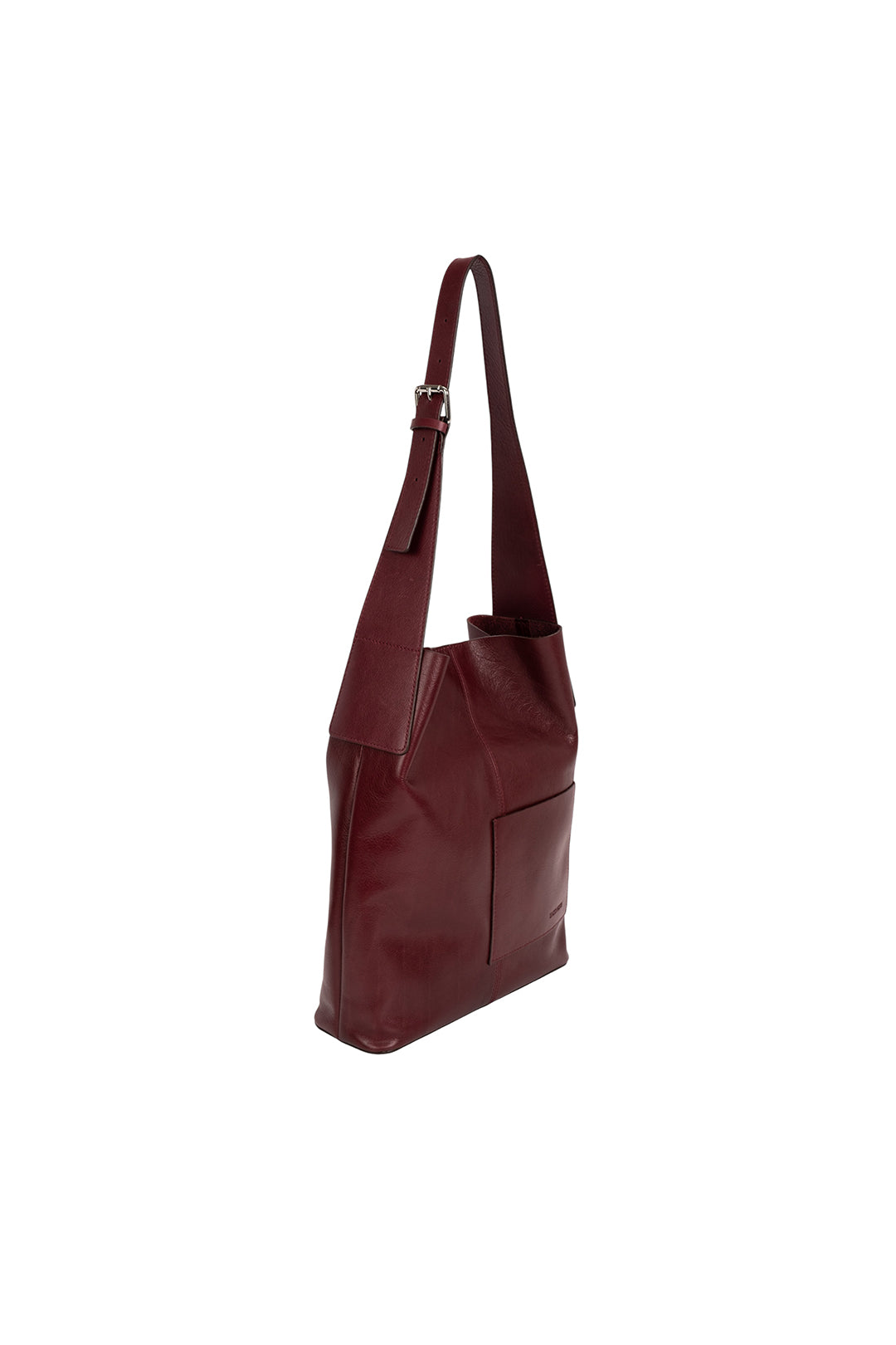 Shopper Bordo Deri Çanta