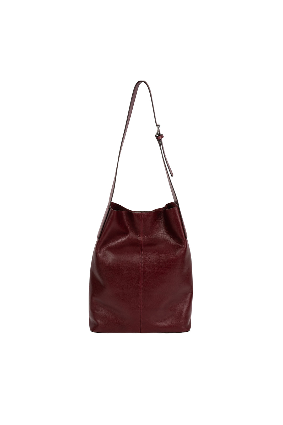 Shopper Bordo Deri Çanta