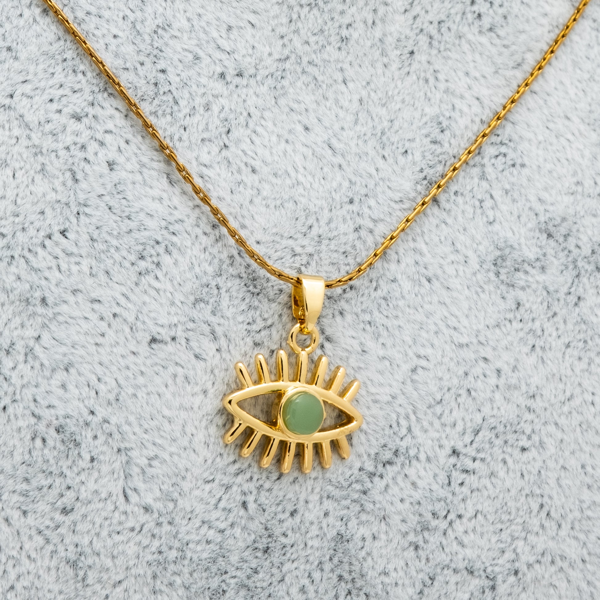 Sunburst Gold Kolye