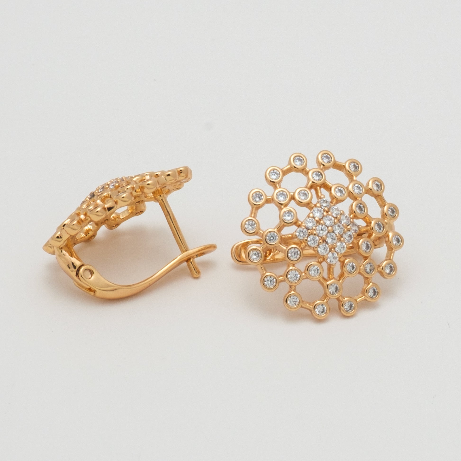 Sun Ring VIP Rose Küpe(14k)