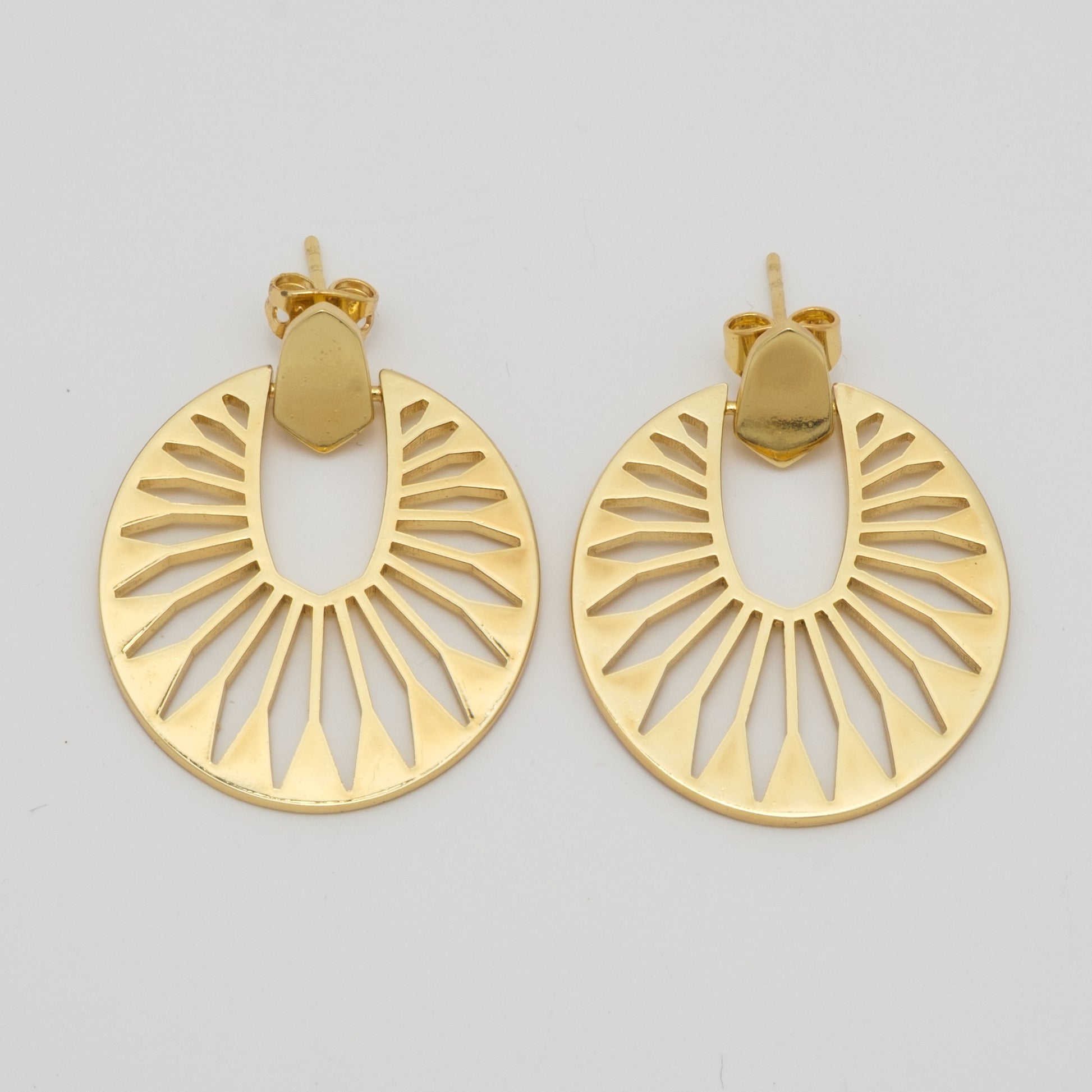 Shine Flow VIP Gold Küpe(14k)